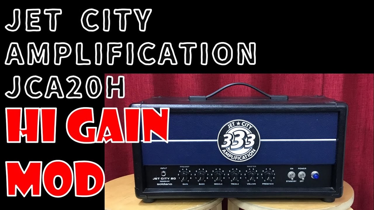 売約済】JET CITY AMPLIFICATION JCA20H 西田製作所 High Gain MOD