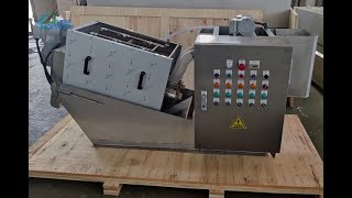 Spiral Type Sludge Dewatering Equipment XF-132