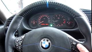 BMW E36 Cruise Control light on instrument cluster E36 E46 Vlog 90 Cruise Control On The E46 Stopped Working Easy Cruise Control Fix