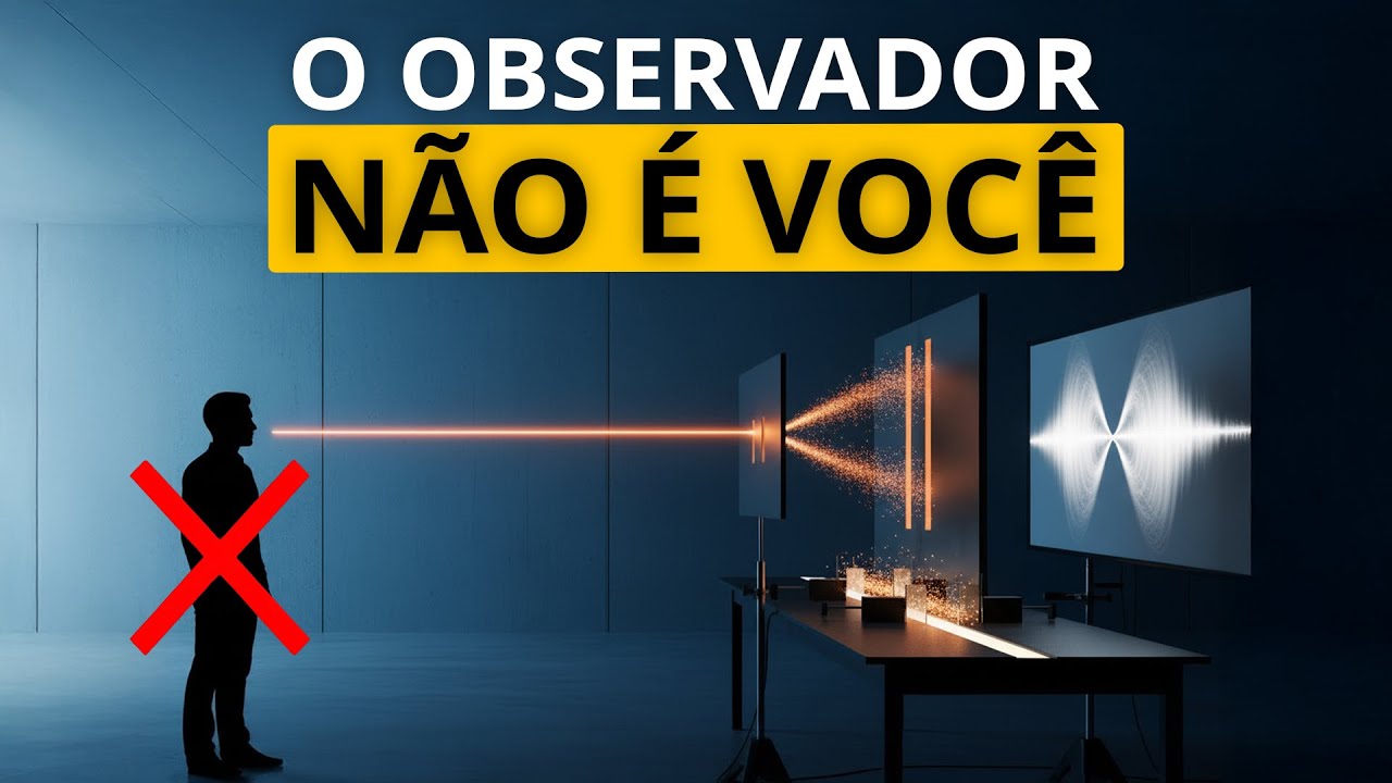 A VERDADEIRA CONSCIÊNCIA que COLAPSA a REALIDADE 👁️ O Observador Silencioso