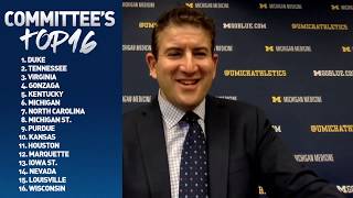 Analyzing the NCAA tournament Top 16 midseason bracket preview
