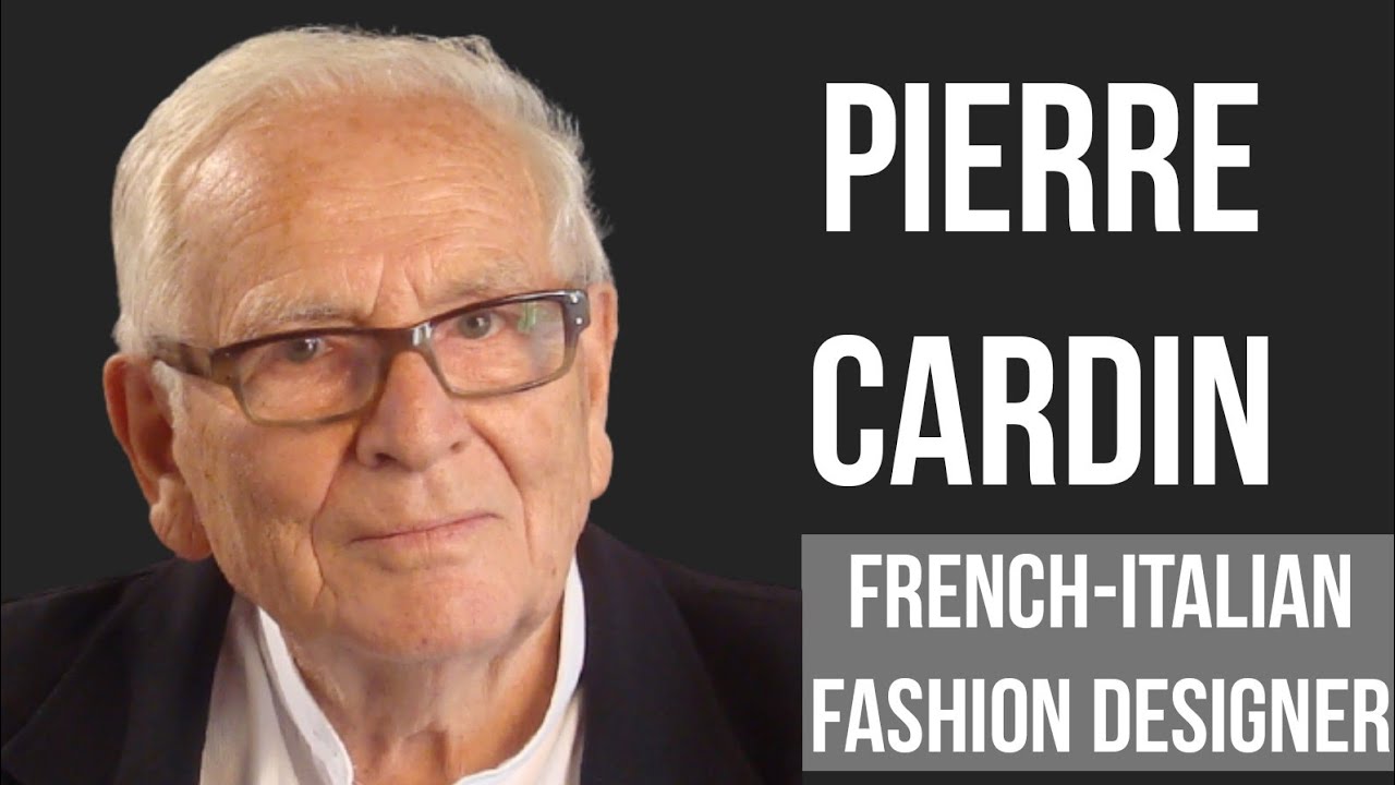 Pierre Cardin biography || famous fashion designer - YouTube