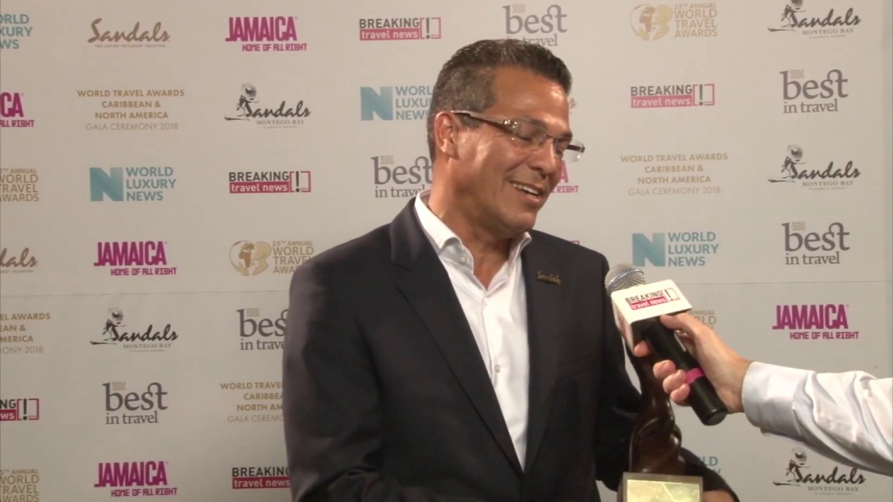 Ferry Zievinger, general manager, Sandals Barbados