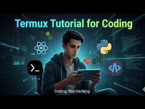 Termux Tutorial for Coding: Full Setup, useful Commands & Acode Integration