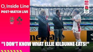 'It’s quiet compared to what we’ve been training with!' | POSTMATCH LIVE | O2 Inside Line Live