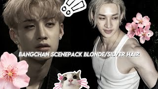 Bangchan Scenepack Blondesilver Hair 4K Non Twixtor
