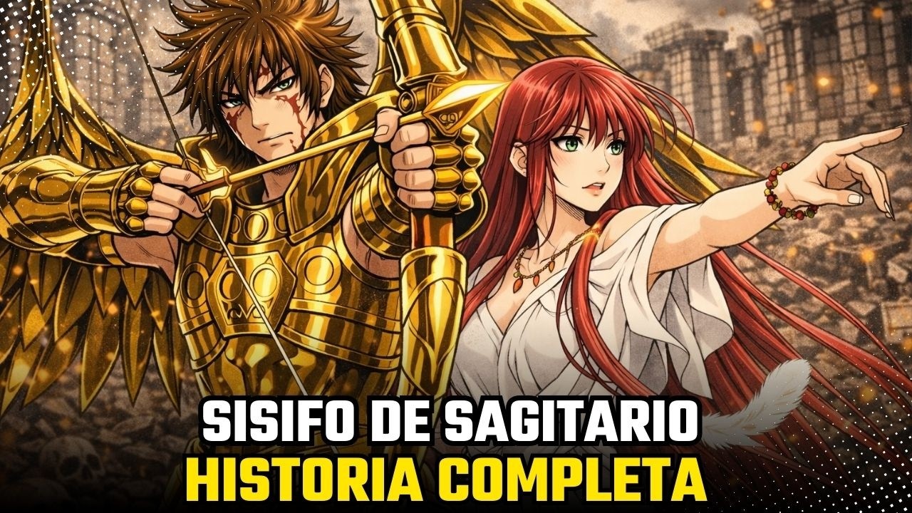 SÍSIFO DE SAGITARIO: El héroe más trágico de The Lost Canvas - COMPLETO!