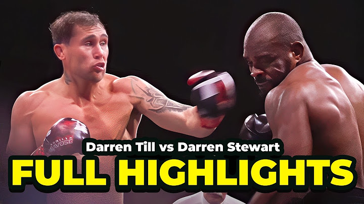 Darren Till v Darren Stewart (FULL HIGHLIGHTS)