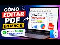 Cómo Editar PDF en Mac Gratis | Modifica texto de PDF en macOS fácilmente