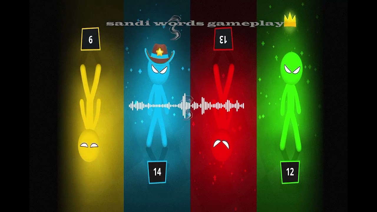 История игры Stickman Party, часть 00 0201026, автор Sandi Words, геймплей 