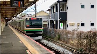 （高速通過）JR東日本E231系コツK-33編成＋コツS-22編成