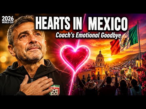 Video Mexico Wont Leave Our Hearts - Team Mellis Coach Emotional Thank You Song | Iran World Cup 2026