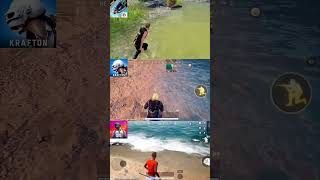 PUBG vs Free Fire vs New State 🔥 Graphics, Gameplay #pubgmobile #bgmi #gamerlife