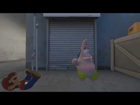 [SFM] Super mario meets patrick star