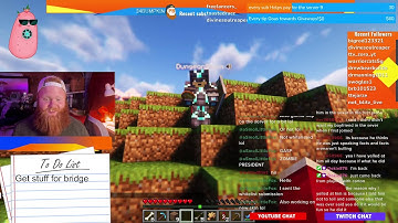 ask how to play on the server! whitelisting at end of stream