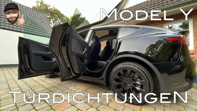 Vorder Trunk Haube Wasser Streifen Für Tesla Modell Y 3 Wasser Dichtung  Halte Streifen Wetter Gummi Air Vent Intake Schützen zubehör