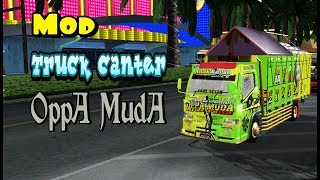 MOD TRUCK CANTER OPPA MUDA  #gta sa android #MaestroGamers
