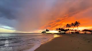 Красивый Закат Солнца Музыка 🎧 Hawaii Sunset  Как Избавиться От Стресса Гавайи Август 2020