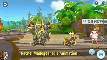 Rachel Madogear Idle Animation