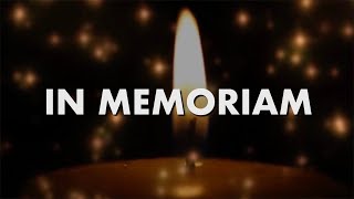 In Memoriam: 2020
