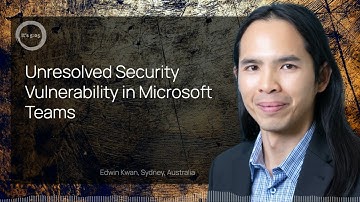 Unresolved Security Vulnerability in Microsoft Teams. July 7, 2023 story by Edwin Kwan