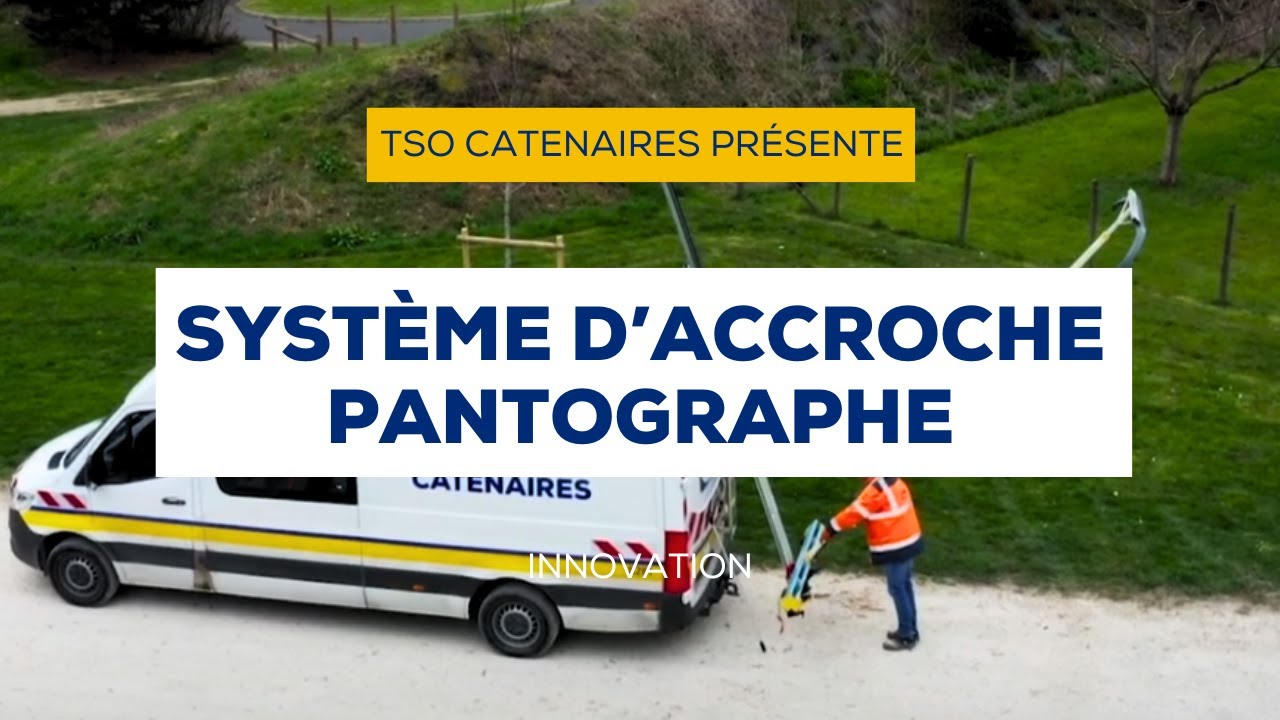 Un nouveau système d'accroche pantographe développé par TSO Catenaires ! 💡