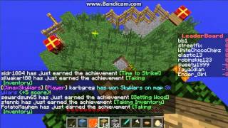 Minecraft Skywars #1 FUCKING NOOBS!