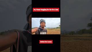 Behind the scenes of vlogs.. #shorts #funny #bts #vlog #village #jamun #fun #comedy #behindthescenes