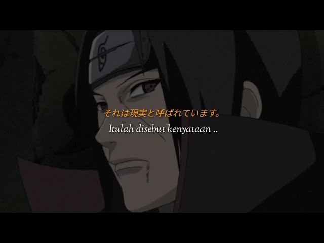 Kata - kata Itachi Uchiha | Manusia Hidup Dalam Asumsi | Naruto Shippuden | Quotes Naruto | Story Wa class=