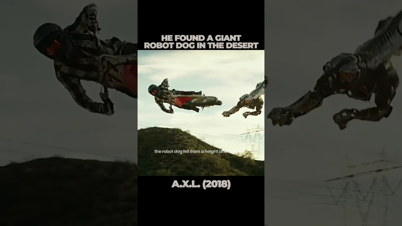Teenager Finds a Giant Military Robot Dog… #movie #movierecap #americanmovie