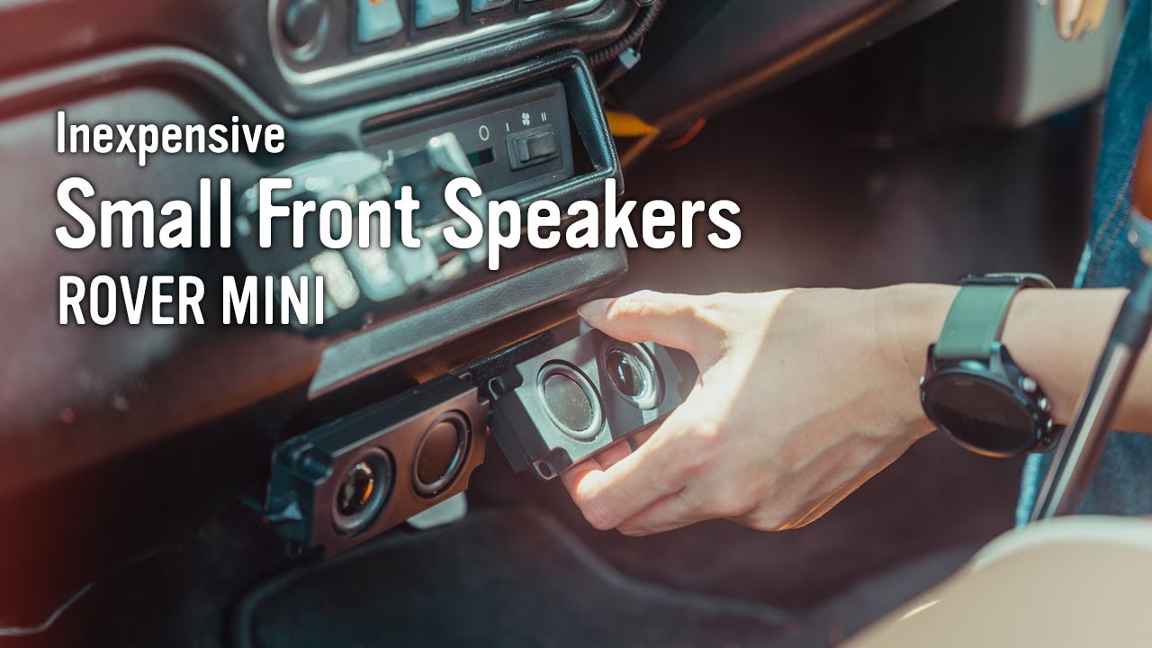 Classic mini - Almost 2,000 yen speaker - Customize - ROVER MINI