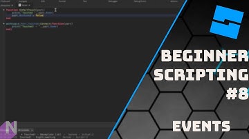 Events - Roblox Scripting for Beginners #8