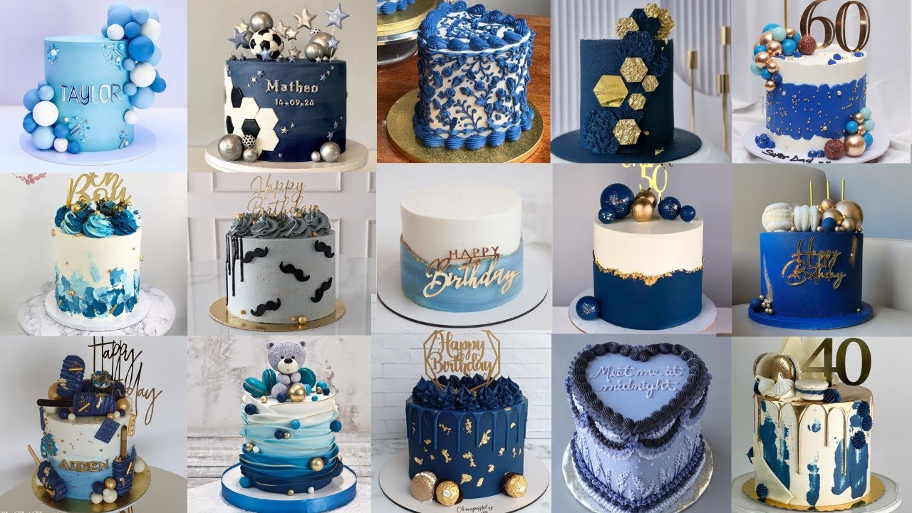 Trending Birthday Cakes for Husband 💙 | Romantic & Classy Cake Ideas