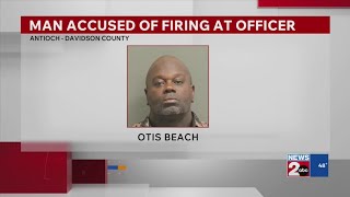 Man accused of shooting at Metro police detective