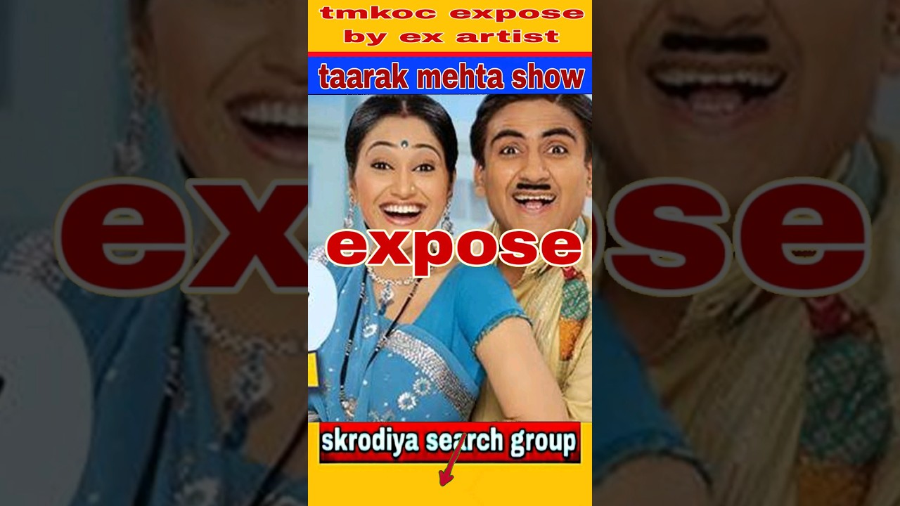 Taarak mehta show expose by his ex artist   shorts 