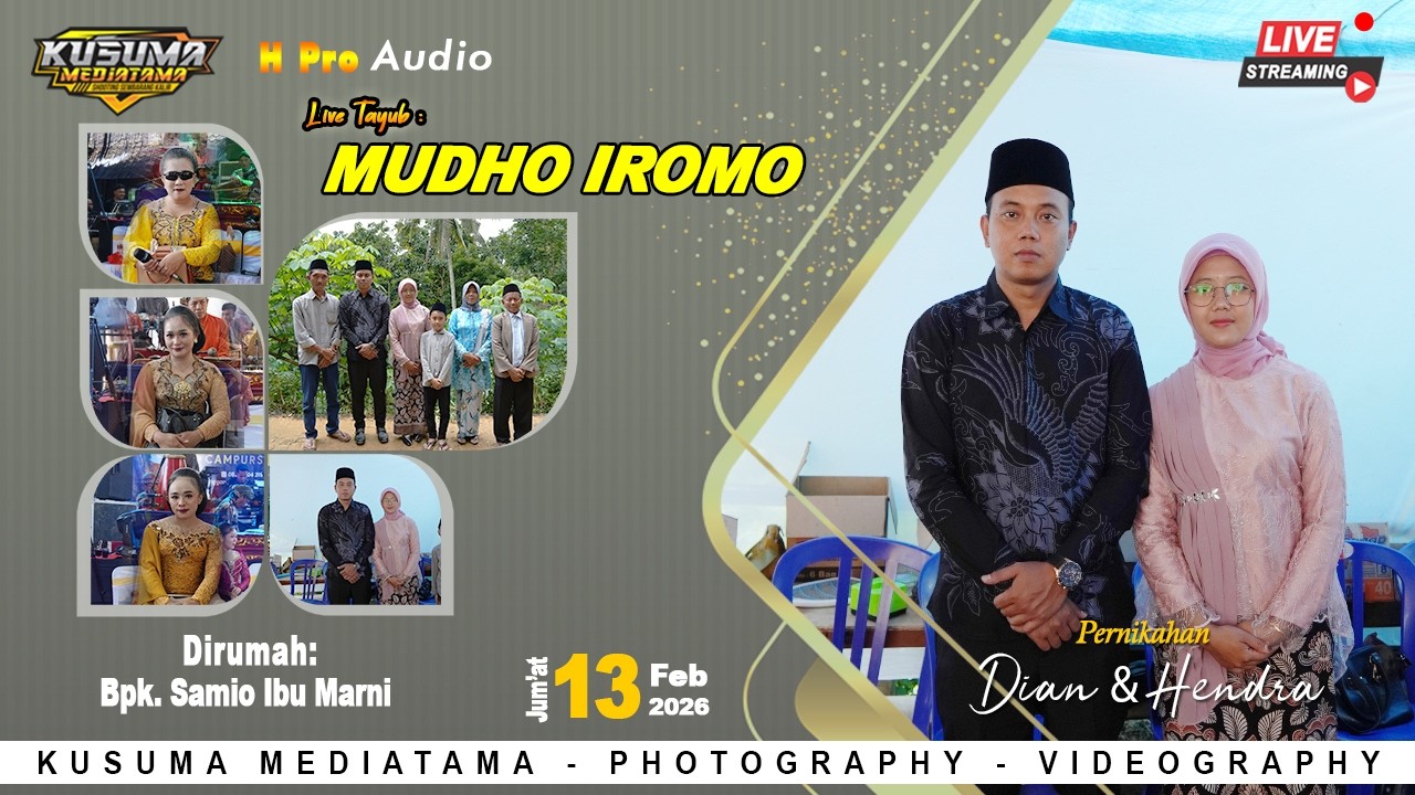 🔴Live Tayub MUDHO IROMO | Di Rumah BPK. SAMIO IBU MARNI Bungur Kedung Baosan Kidul
