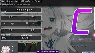 Tuyu Kakuren Bocchi keqings Map Snowforces Expert 588 Star