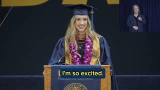 The Power of Showing Up Every Day | Mia Hildebrand UC Davis GSM MPAc | Commencement Speech 2026