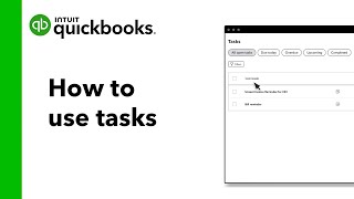 How to use tasks | QuickBooks Online Advanced