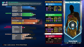 How to make my “2 Way Diming Inside-Out Scorer” build on 2K23 Next Gen..