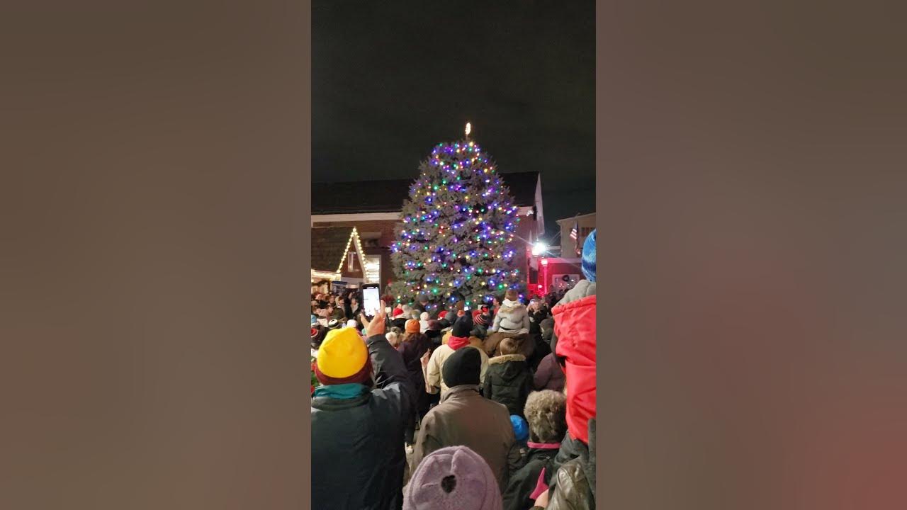Catonsville 2021 Christmas tree lighting ceremony YouTube