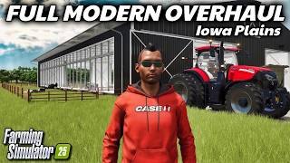 100% Custom Modern Farm on Iowa Plains!! | Farming Simulator 25 screenshot 3