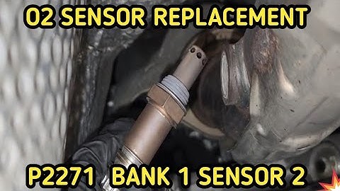 How to Remove and Replace an O2 Sensor Bank 1 Sensor 2 ( P2271 O2 Sensor Signal Biased /Stuck Rich)
