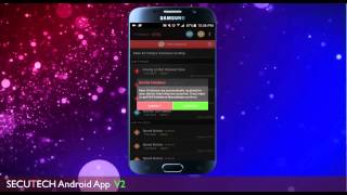 Small Guide for Android App - Secutech V2 screenshot 1