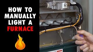 Gas Furnace Wont Ignite - How to Manually Light Burners