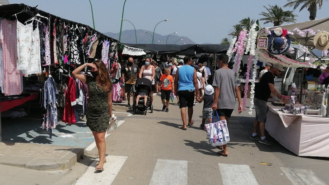 Walking tour Market Empuriabrava Costa Brava Part 5