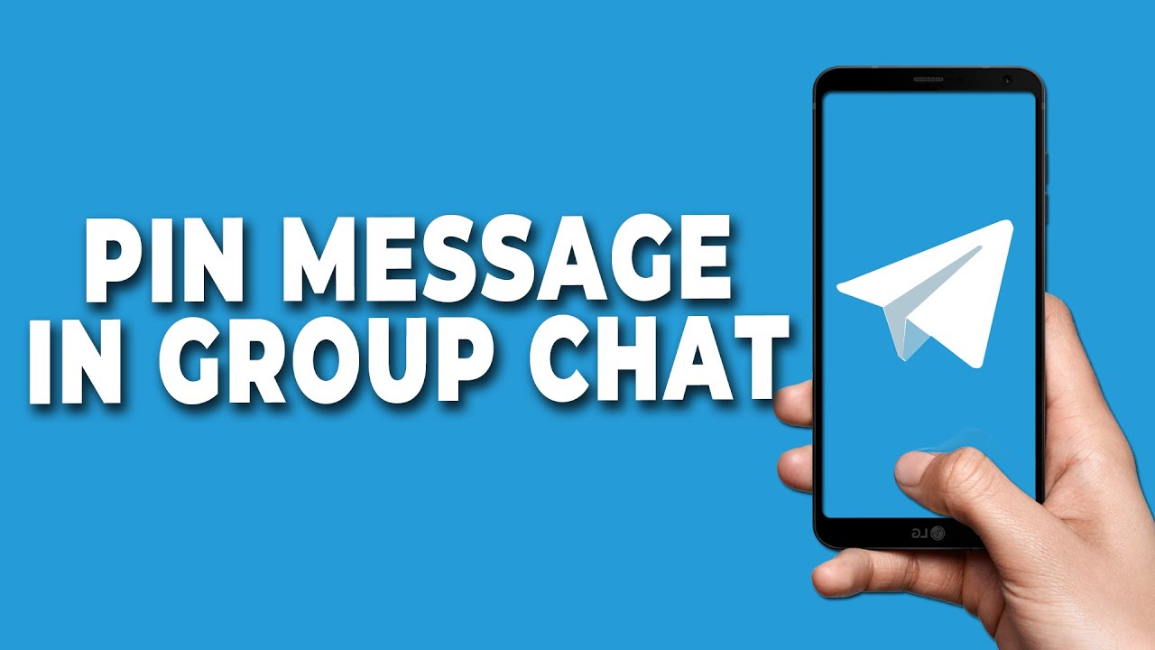How to pin message in Telegram Group Chat YouTube