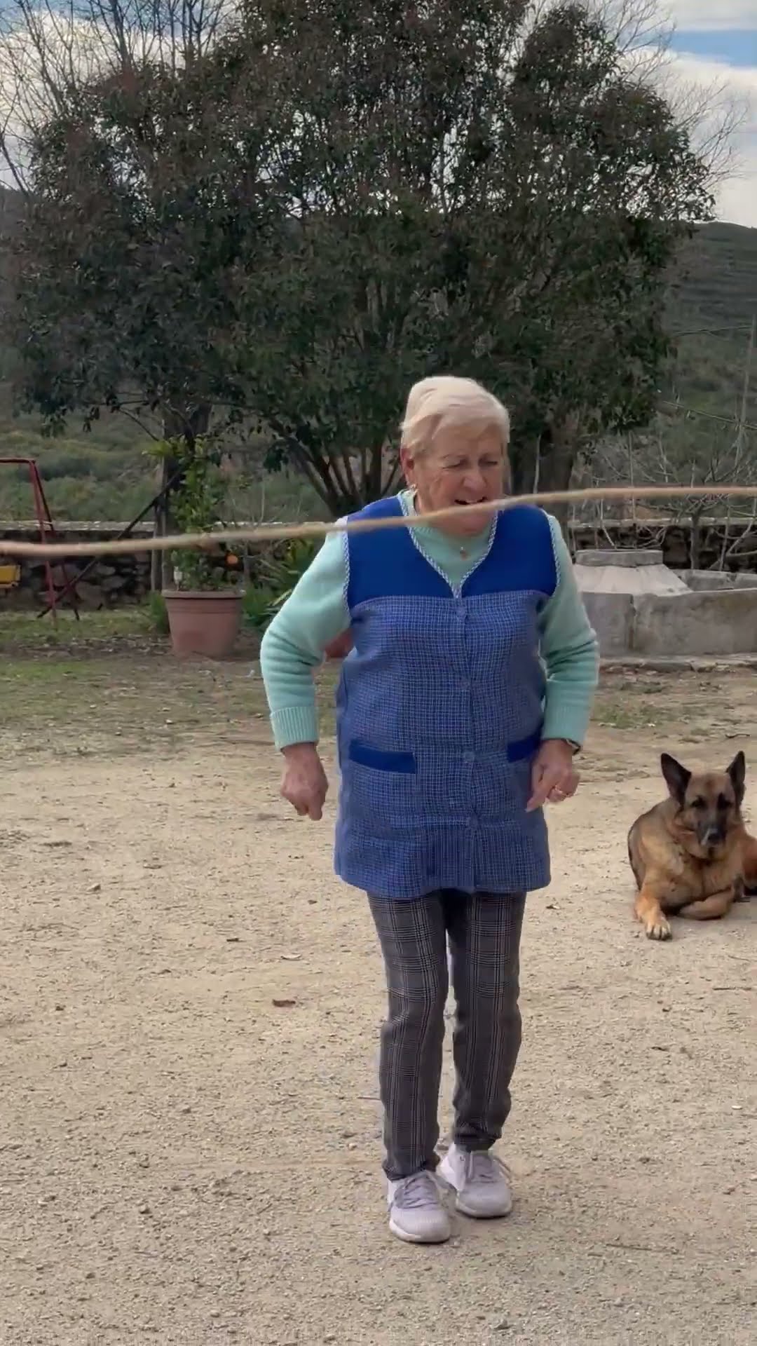 82-Year-Old Woman's Jump Rope Skills || ViralHog