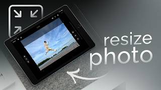 How to Resize Photo in iPad (tutorial)
