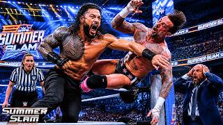 FULL MATCH – Roman Reigns vs CM Punk – SummerSlam (july 1, 2026) #romanreigns #cmpunk screenshot 4